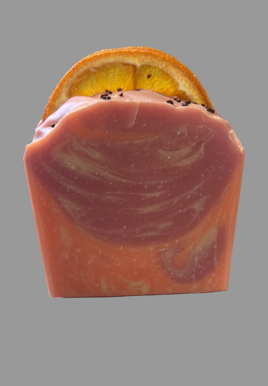 Orange Cranberry Spice Goat Milk Soap
